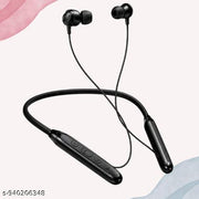 Wireless Bluetooth Neckband Earphones – Magnetic Sports Headset with Deep Bass & Noise Isolation