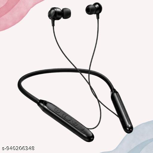 Wireless Bluetooth Neckband Earphones – Magnetic Sports Headset with Deep Bass & Noise Isolation