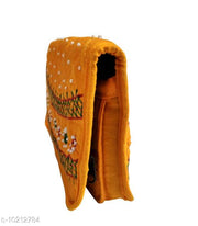 Casual Yellow Clutch