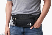 MOUNTER Waist bag for men and women - Anti Theft, Water Resistant, Lightweight and Adjustable Fanny Pack Belt Pouch for Hiking, Travel & Outdoor Sports