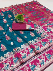 Latest banarasi silk saree for women party wear light weight silk saree new design collection 2025 wedding saree banarasi saree banarasi sadiyan