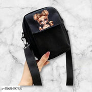 100% cotton canvas Sling Bag for women - Handmade Bags for Females Side Bags for Mobile Phones and Wallets. Cross Body Bags & Sling Bags