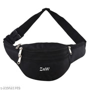 ZNW-ENTERPRISE-Waist-Bag-For-Men & Women-Polyester-Zipper Closure-Adjustable Straps-Stylesh waist bag