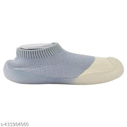 Walking Baby Sneakers Floor Socks Plain Cotton Lightweight Soft Sole Casual Anti Slippery Shoes for Party, Indoor Use