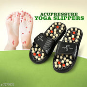 Black Solid Thong Flip-flops For Men