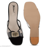 Women Black block Heel