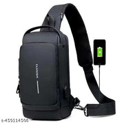 nti-Theft Sling Bags for Men Women Crossbody Waterproof Chest Shoulder Bag Daypack Hiking Travel with USB Port Outdoor Travelling Walking, Gym, Sport, Hiking, Cycling And Daily Use  Search this page