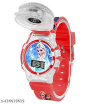 Digital Dial 2 Watches Combo Toy Cartoon Style Glow-Light Kids Watches for Boys & Girls (Age:3-10 Years)CAPFIROZ