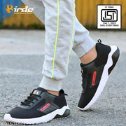 BRD-679 Black Mesh Sports Shoes For Men Combo Pack of 2
