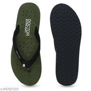 DOCTOR EXTRA SOFT Green-OR-D-19 Women's Orthopaedic Diabetic Comfort Daily Use Slippers & Flipflops