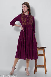 SEQUENCE EMBROIDERED KURTI