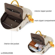 PULeather Backpack for Women | Shoulder Bag for Women and Girls | Handbag|College Bag for Girls |Multipurpose Travel Bag for Women |Zipper Closure, Adjustable Strap