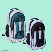 black laptop backpack school college office unisex backpack