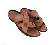 Gwal G Genuine Leather Extra Soft Stylish Slippers , Sandals And Flip-Flop For Men's