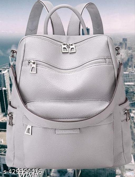 MomsyStore Leatherette Backpacks For Women And Girls