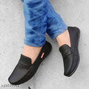 Men's Synthetic Leather Tpr sole Loafers