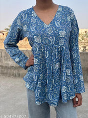 cotton printed kurti