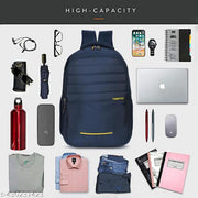 Tripto Casual backpack 3 compartments, front pocket, bottle holder, School bags for boys & girls, College bag for women and men, Ideal for school, college, office & travel