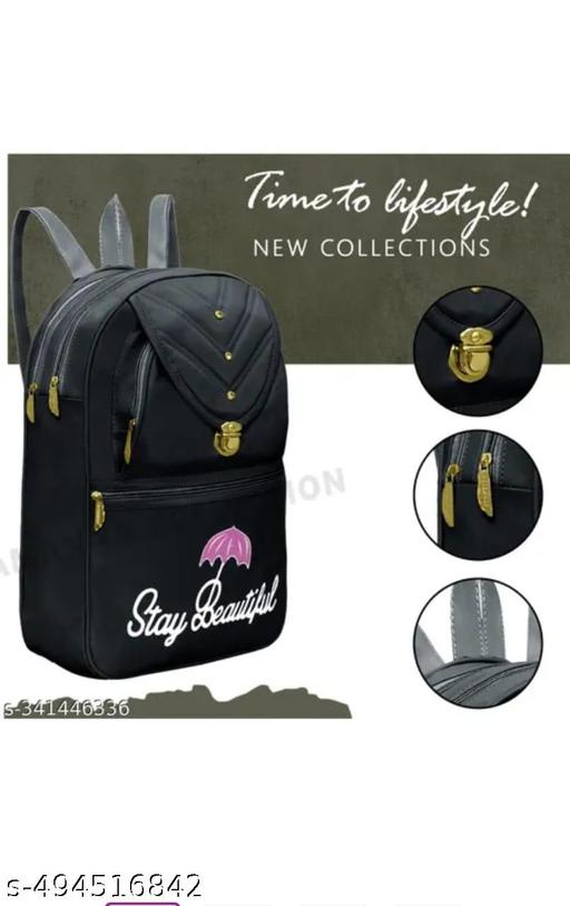 new very good backpack stay beautiful black