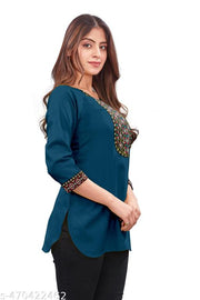 Women Short Kurti new Trendy Short Kurti For Girls