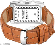 Giomex 56SL01 Square DD White-Beige Strap