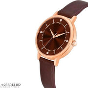 New Antique Designer LEather Strap Analog Watch for Girls and Women