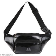 Nice Purse Formal Waist Pouch Sling Bag Waist Bags for Men Chest Crossbody(W.B-010) Waist Bag  (Black)