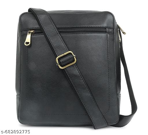 Men's PU Leather Sider Bag Crossbody Bag