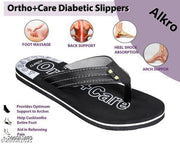 Trendy/Casual/Dailywear Ortho Care Comfortable Arch Foot Massage Pain Relief Lightweight Washable Slippers For Mens And Boys