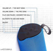 VA WORLD TG-113 High Bass 10W Bluetooth Speaker Thunder Sound Portable Thunder Sound (Random Colour) (Pack of 1)
