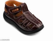 Crabster velcro Brown Color Shoe-Sandals For 3 month to 7 yearsBoys & Girls for party and casual wear.