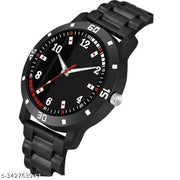 AV Pati New Black Pu Men Watch