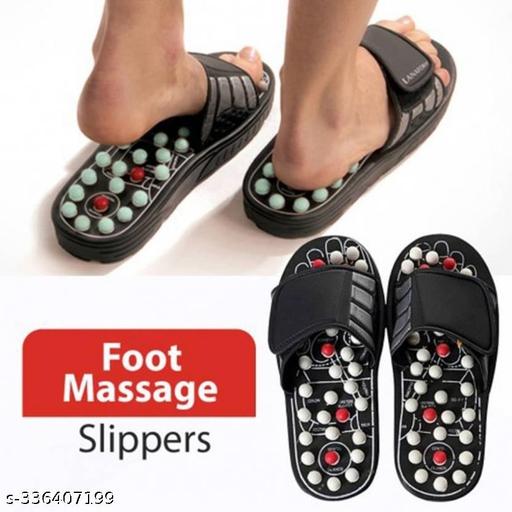 Acupoint Massage Slippers Sandal For Feet Acupressure Therapy Medical Rotating Foot Massager Shoes Unisex Slides