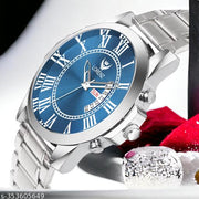 Lorenz Day & Date Edition Blue Dial Analog Watch for Men | Watch for Boys- MK-4032R