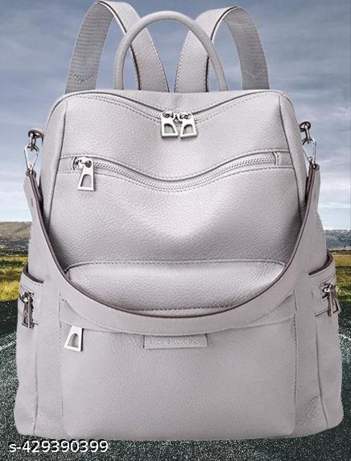 MomsyStore Leatherette Backpacks For Women And Girls