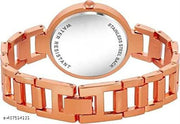 Fancy Designer Metal Belt Analog Watches combo with Cosmic Diamond Bracelet for Women