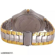 GO Gold Dial Watch For Men Gold  watches