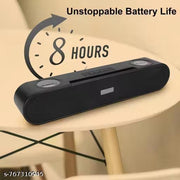 PORTABLE HOME THEATRE SOUNDBAR, with Dynamic Thunder Sound, with High BASS, 10W Portable Bluetooth Soundbar, 2400Mah Battery
