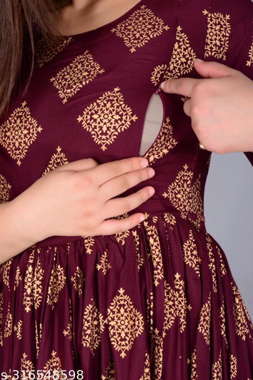 Pristyle maternity feeding kurta