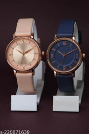 New Ethnic Embossed Designer Leather Belt Analog Watches for Women Watches for Girls