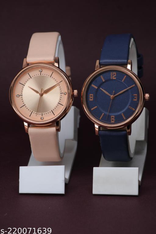 New Ethnic Embossed Designer Leather Belt Analog Watches for Women Watches for Girls