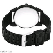 Av Copper Roman Black Pu Men Watch