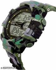 Camouflage Army Plastic Men Sports Watches