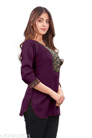 Women Short Kurti new Trendy Short Kurti For Girls