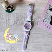 M3 trader unicorn Cute Sanrio My Melody kuromi Cinnamoroll Kids Watch with Jelly Color Watch Strap Cartoon...