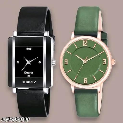 Women Analog Watches square And Round Dial Watch combo