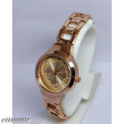Best Quality Precious Round Dial With Colorful Metal Belt Analog Watches for Women