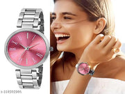 Best Quality Stain less Steel Day Date Couple Watch For Men&Women and Boys&Girls