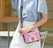 Sling Bag Black forever young crossbody & Mini Suitcase Sling Box Bag