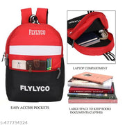 Size: M (15-30L) Flylyco Small Waterproof Laptop Bag/Backpack for Men Women Boys Girls/Office School College Teens & Students school bag